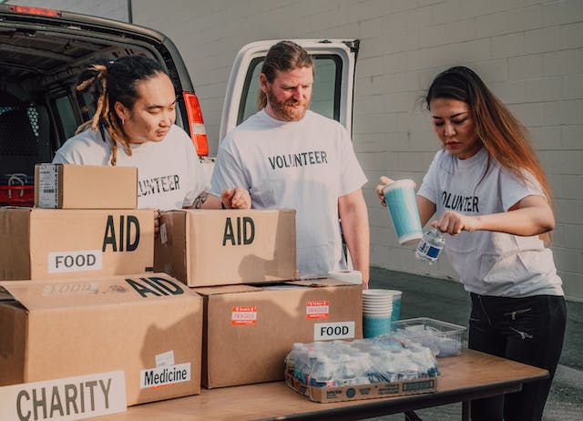 Coffee and Charity: Brewing Goodness for the Community.